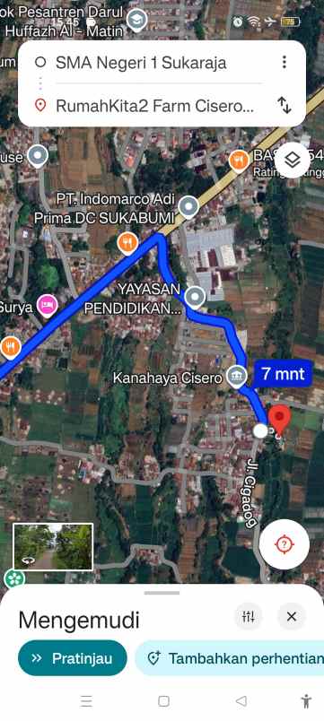 rumah farm penginapan 1 2 hektar