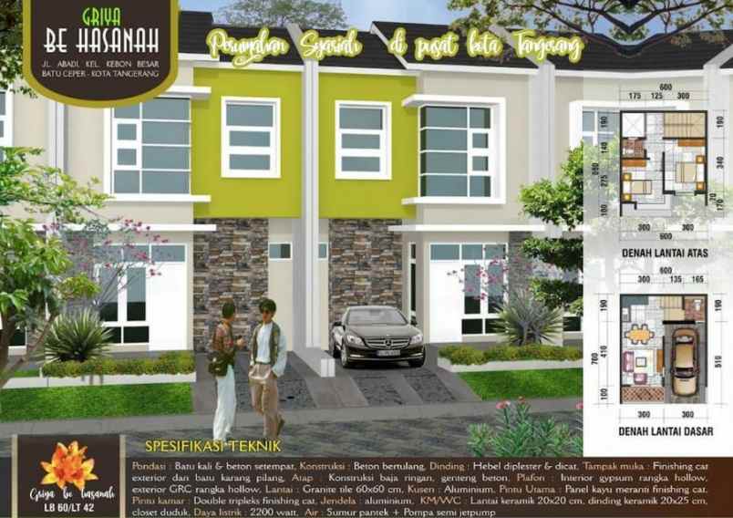 rumah jl abadi batu ceper