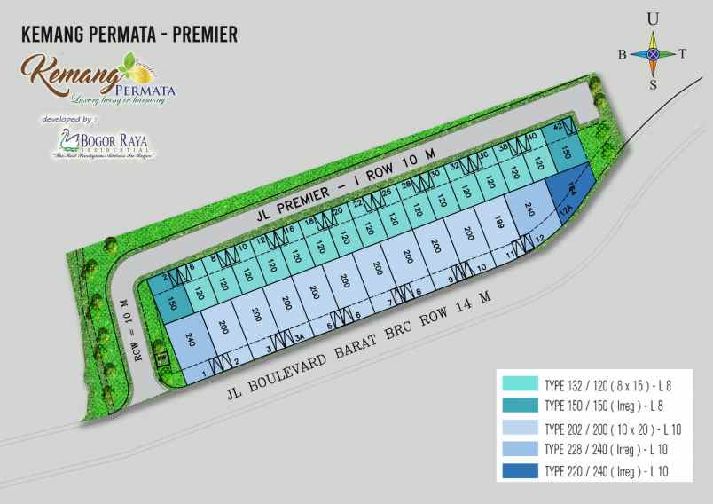 rumah jl parungbanteng akses tol