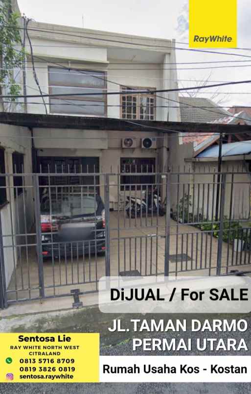rumah kostaman darmo permai utara sby full furnished