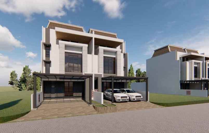 rumah mewah 2 lantai on progres siap huni di tembalang