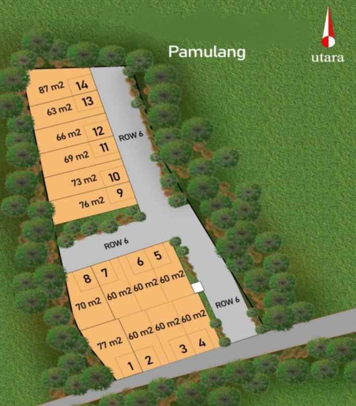 rumah minimalis di pusat kota pamulang