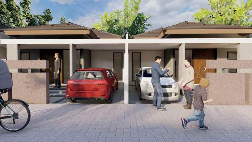 rumah modern termurah akses mudah di prambanan sleman