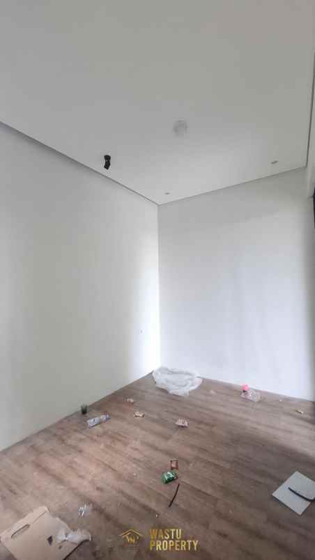 rumah modern view sawah di purwomartani kalasan