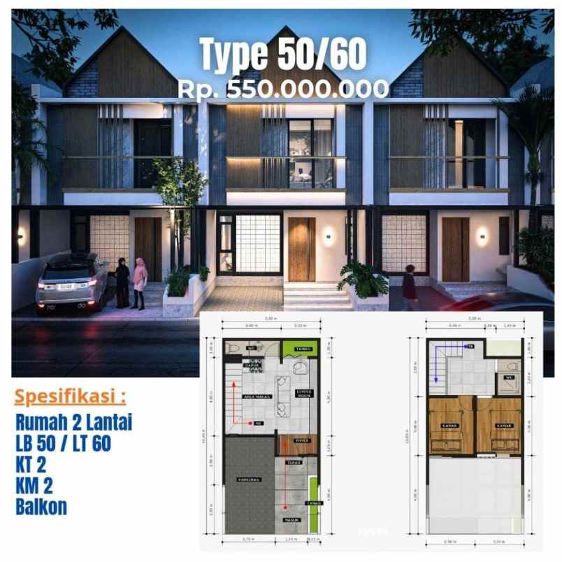 rumah murah resort unika living padasuka kota bandung