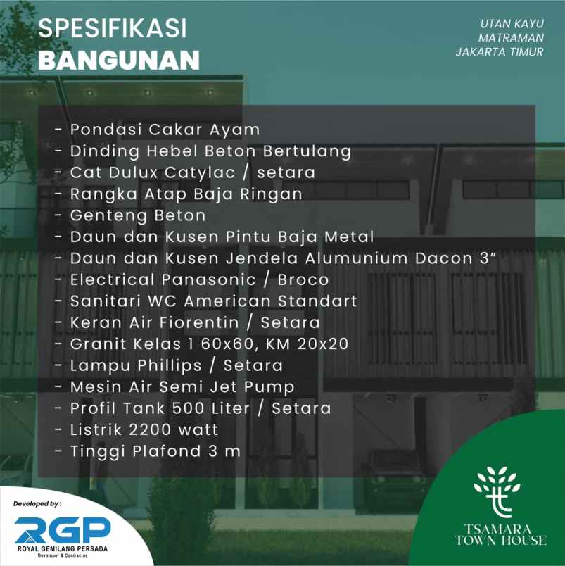 rumah murah strategis di matraman
