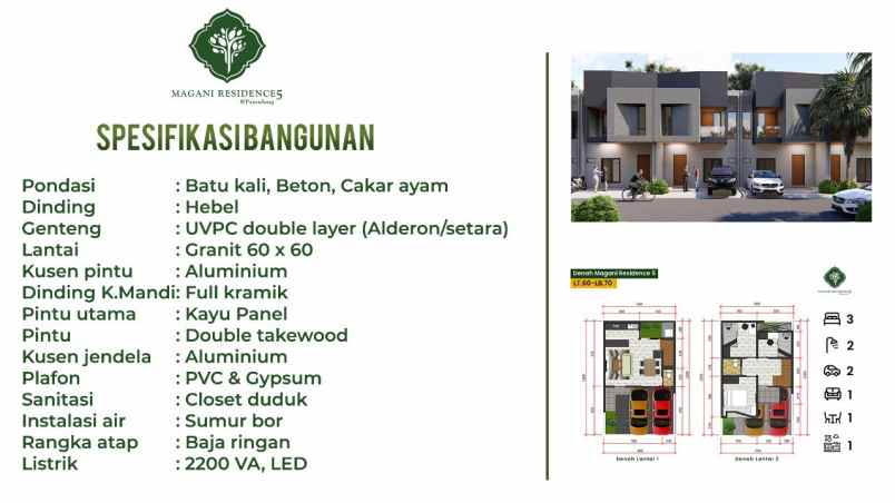 rumah strategis dekat tol pamulang tanggerang selatan