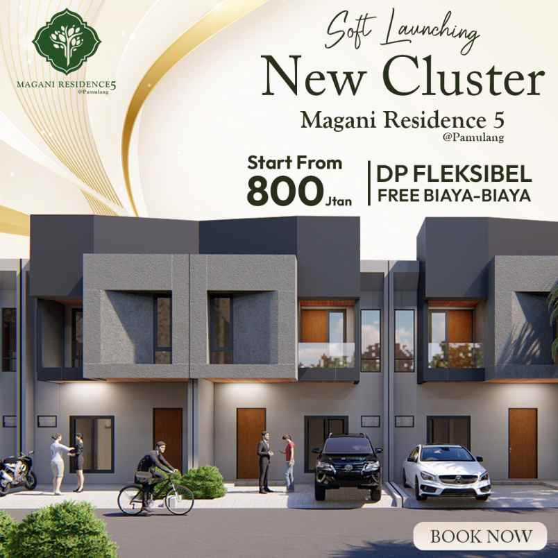 rumah strategis dekat tol pamulang tanggerang selatan