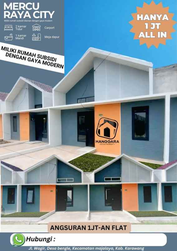 rumah subsidi mercu raya city