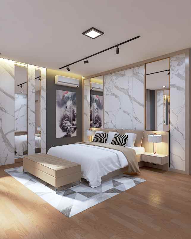 rumah tingkat 2 di cemara suites