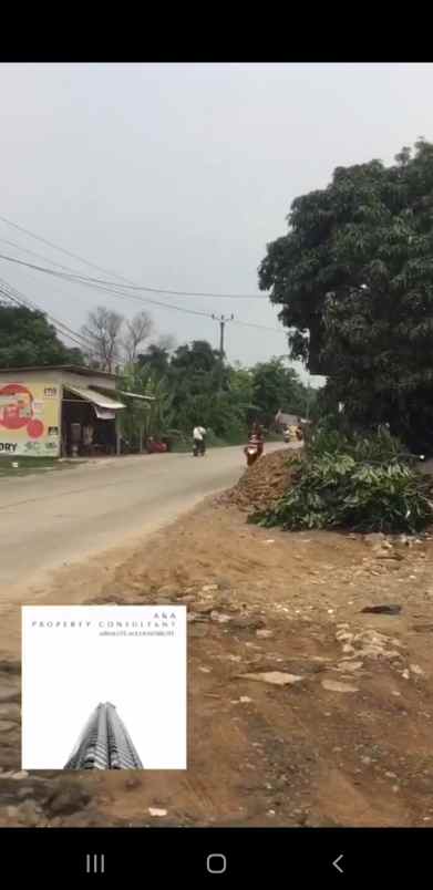 tanah ciseeng kemang bogor jawa