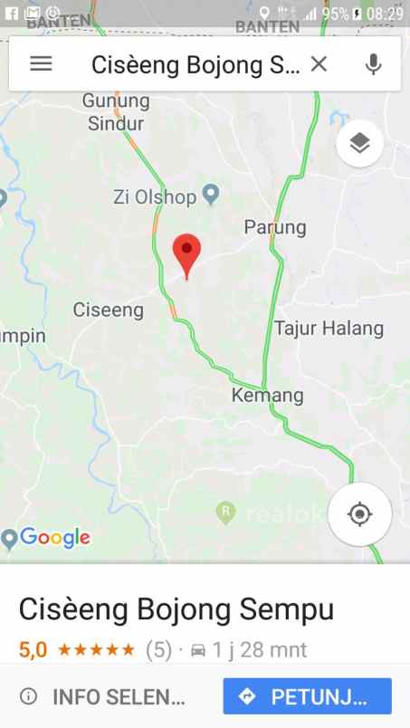 tanah ciseeng parung