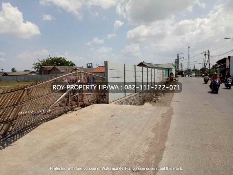 tanah jl marunda makmur muara