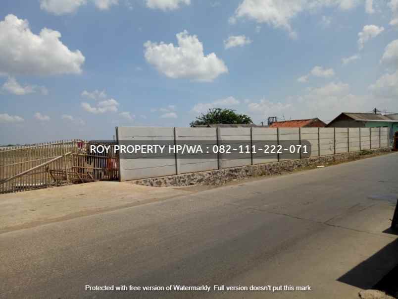 tanah jl marunda makmur muara