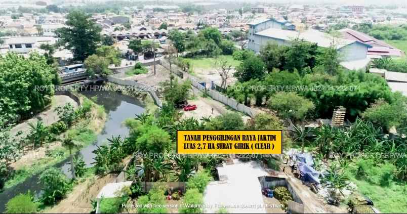 tanah jl raya penggilingan