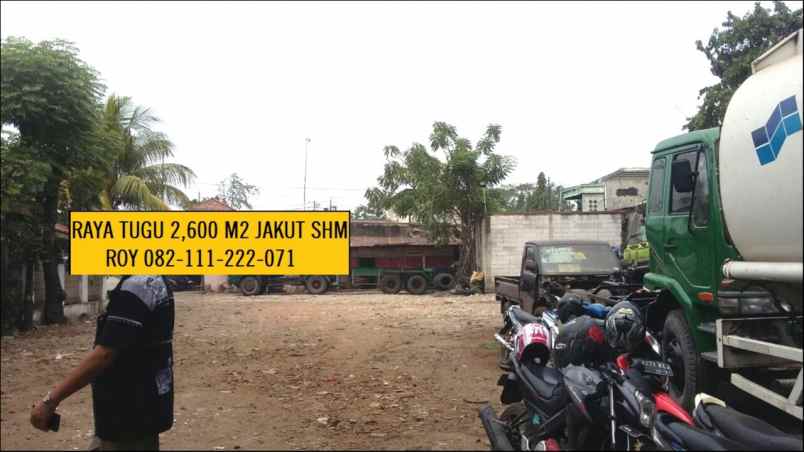 tanah jl raya tugu semper