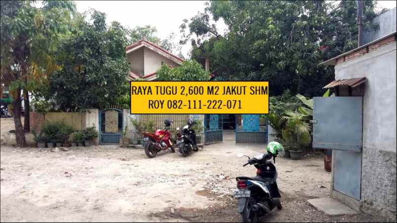 tanah jl raya tugu semper