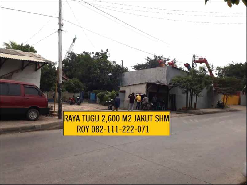 tanah jl raya tugu semper