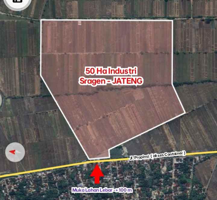 tanah sragen jateng