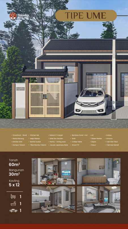 villa estetik hunian dan staycation