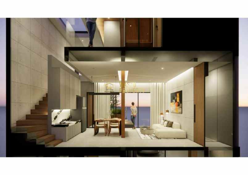 villa mewah view cantik dekat mall sch strategis