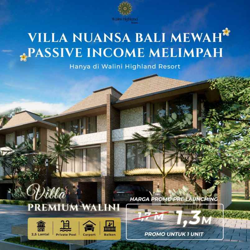 walini highland resort cikalong bandung barat village