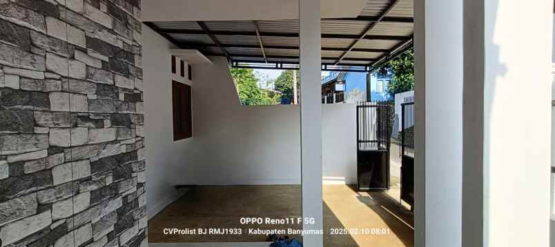 di sewakan rumah baru 3 menit ke pusat kota purwokerto