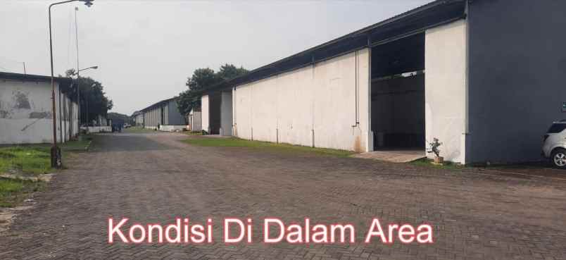 dijual gudang ex pabrik di driyorejo gresik
