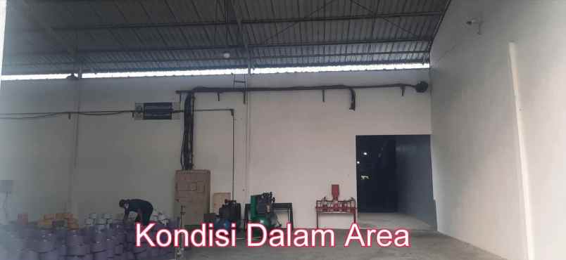 dijual gudang ex pabrik di driyorejo gresik