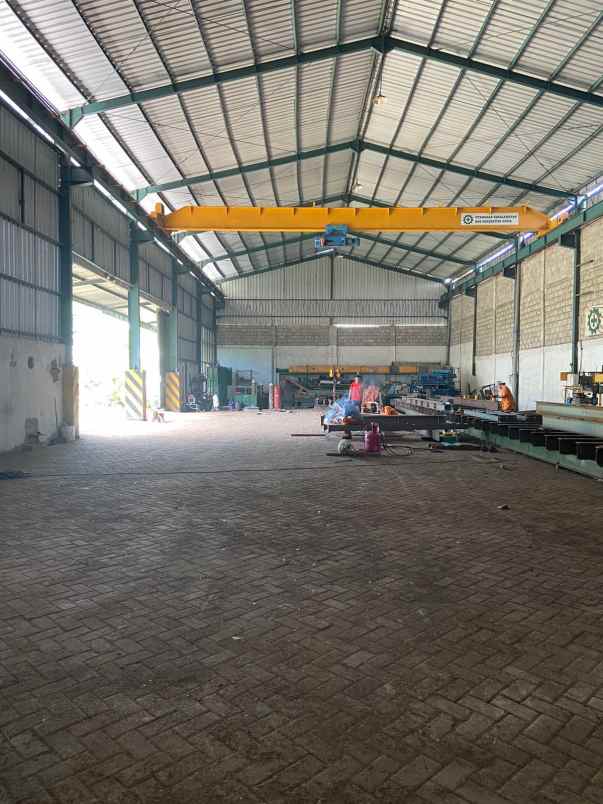 dijual gudang siap operasi