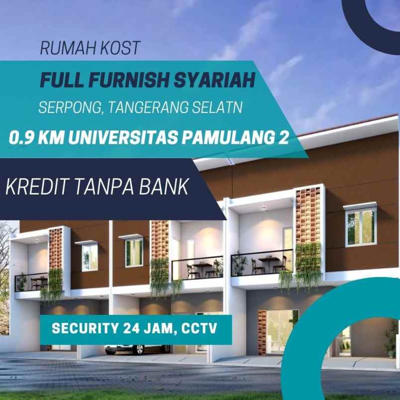 dijual kost buaran serpong