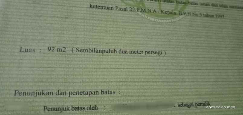 dijual kost jl raya pondok jati jurang