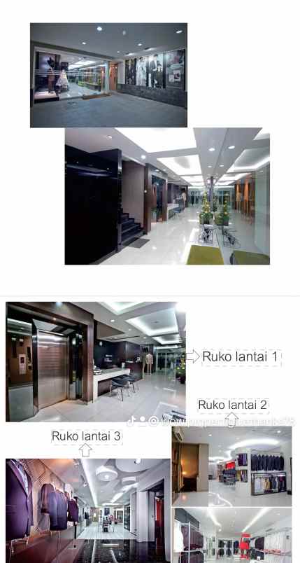 dijual ruko 4 lantai dan rumah tingkat jakarta pusat