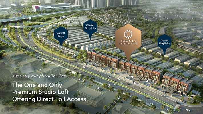 dijual ruko gudang kantor bsd city