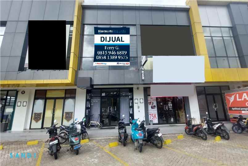 dijual ruko gudang kantor graha raya bintaro jaya