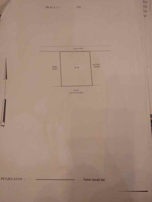 dijual ruko gudang kantor jl h niin