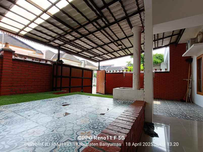 dijual rumah bagus 7 menit ke pusat kota purwokerto