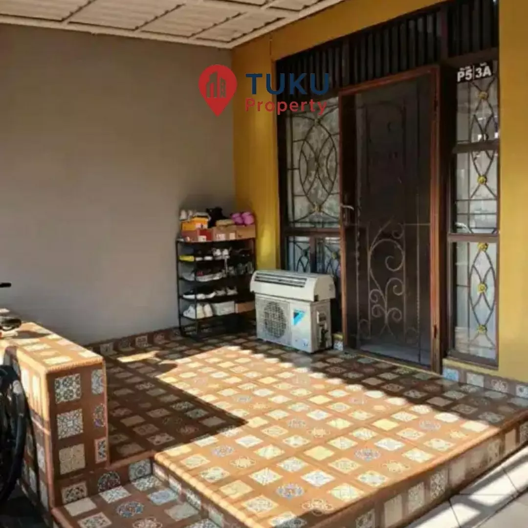 dijual rumah bsd 1 lantai dapat kitchen set