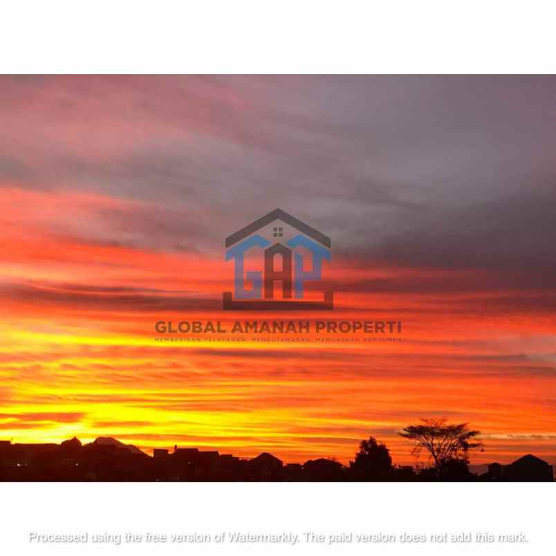 dijual rumah cihanjuang cimahi 3 lantai view mewah