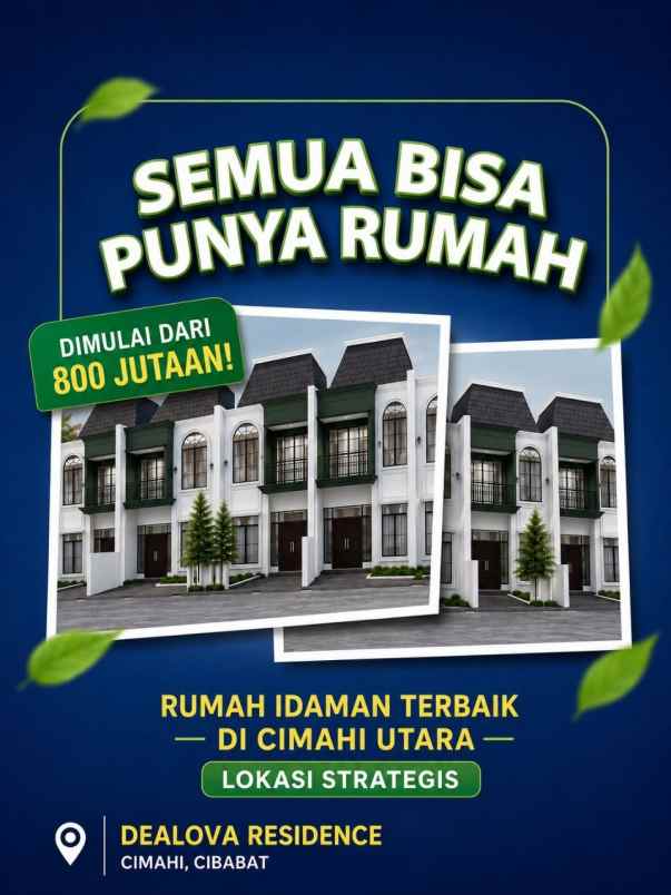 dijual rumah cimahi kota