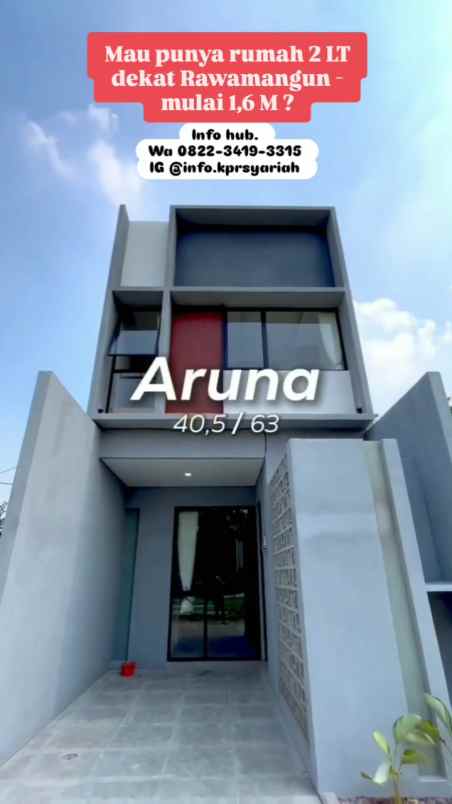 dijual rumah cipinang