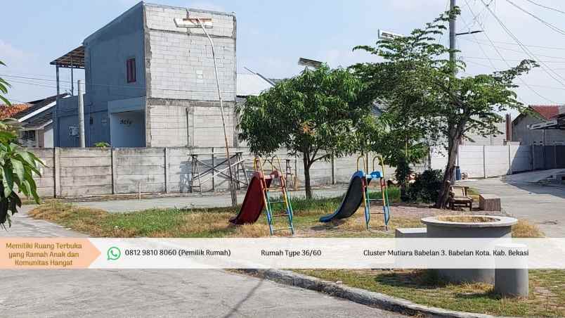 dijual rumah cluster minimalis