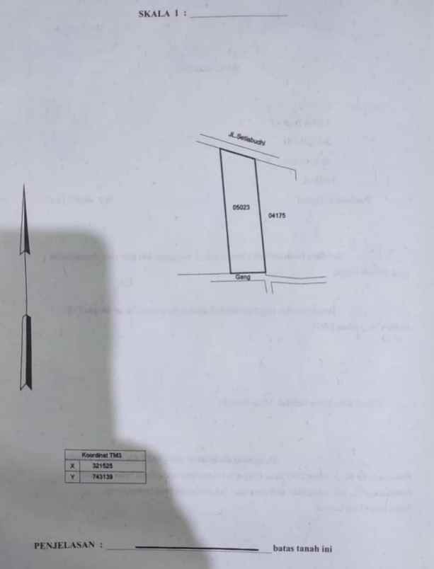 dijual rumah dr setiabudi isola kota