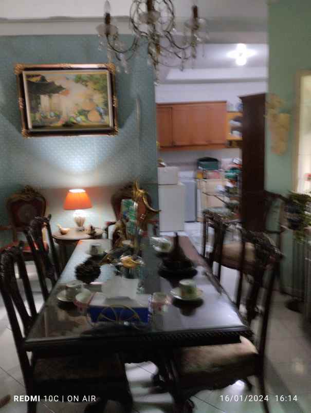 dijual rumah jalan angsana raya bsd