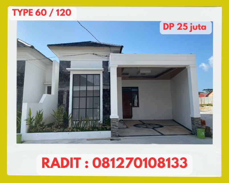 dijual rumah jalan fajar kota pekanbaru