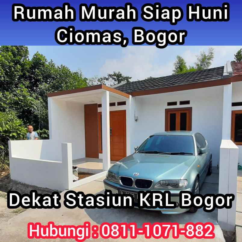 dijual rumah jalan pintu ledeng ciomas