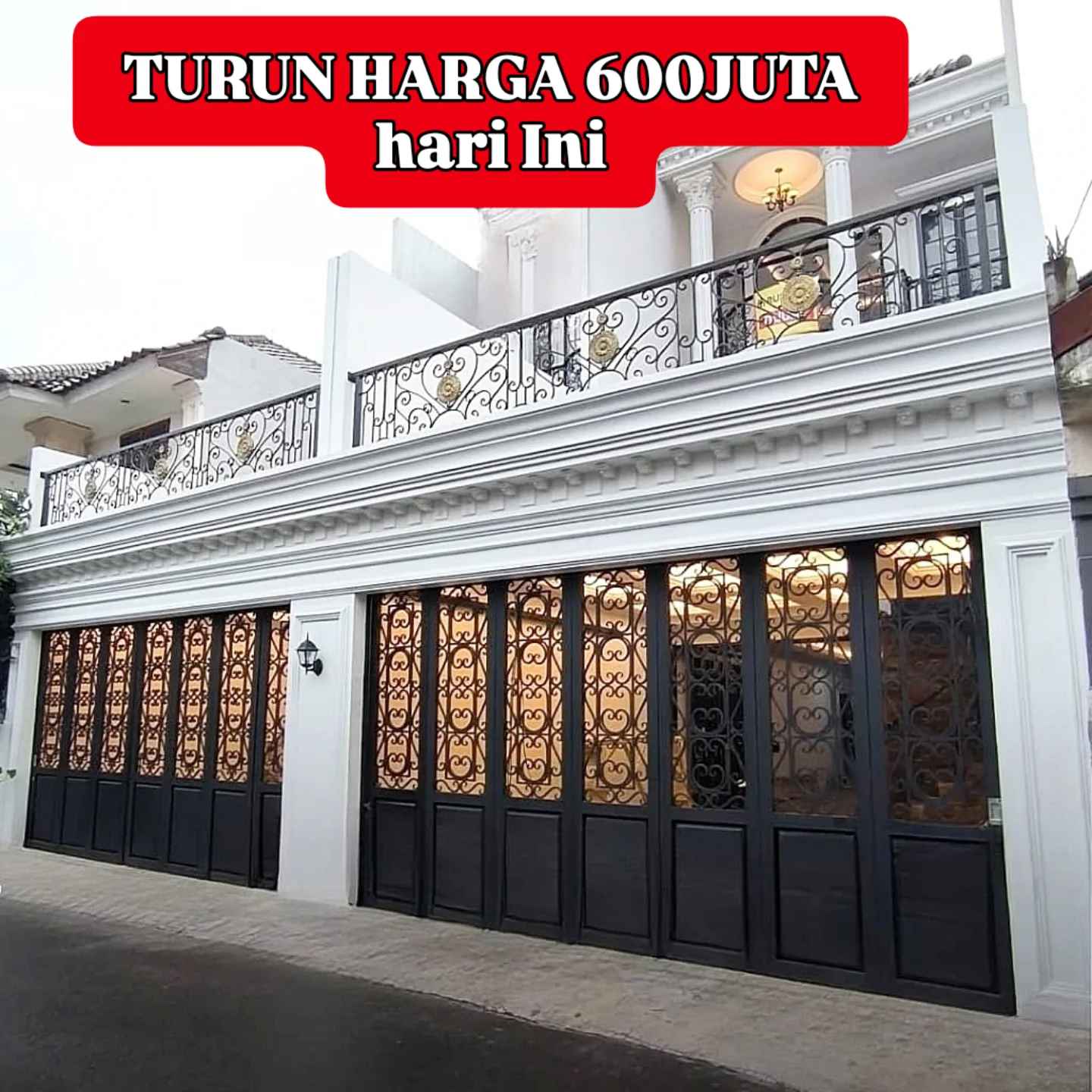 dijual rumah jalan raya jati padang jakarta