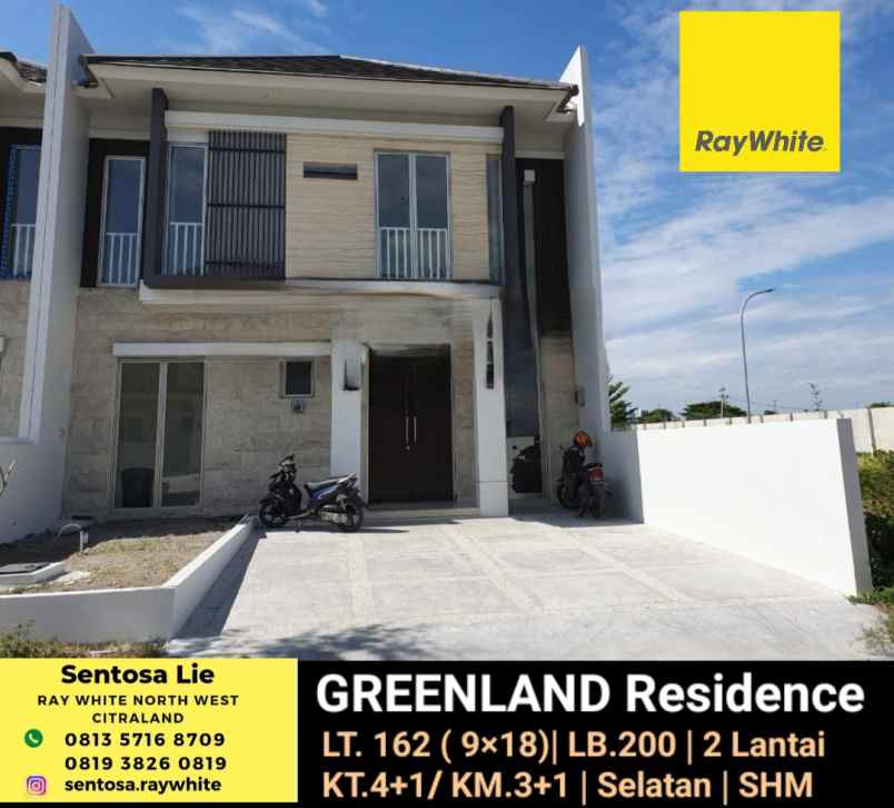 dijual rumah jalan raya menganti