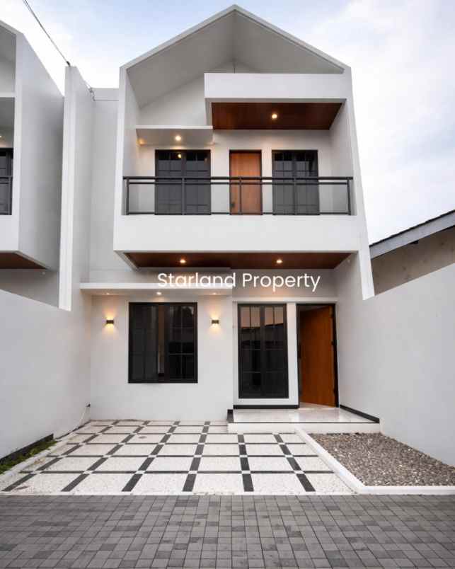 dijual rumah jalan raya pondok kacang