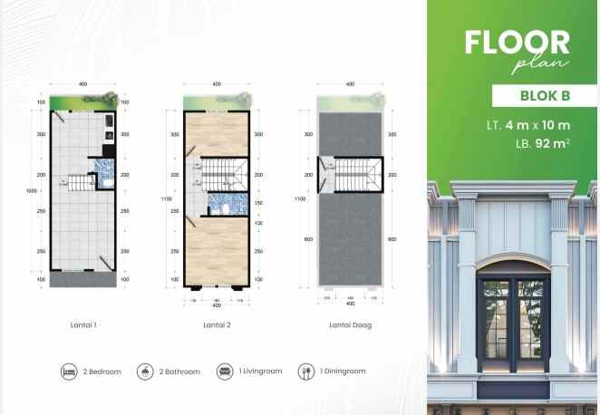 dijual rumah jalan taut tempuling